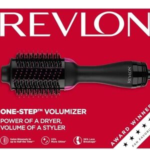 Revlon 1.0 Black Hair Dryer & Volumizer
